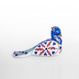 FIGURE & FIGURINE Bird figurine with chintemani pattern ;30;;;;