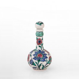 ARTIST Meliha Coşkun Bottle with floral pattern ;20;11;;;