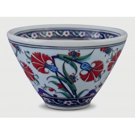 FLORAL Bowl with carnation pattern ;11;18;;;
