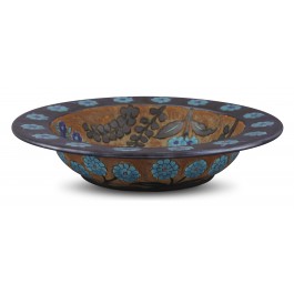 Bowl with floral pattern ;10;47;;; - ARTIST Günhan Bozkurt  $i