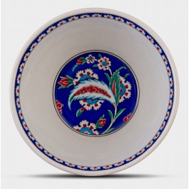 Bowl with floral pattern ;11;23;;; - ARTIST Adnan Ergüler  $i