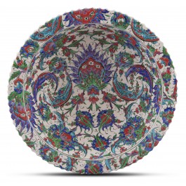 FLORAL Bowl with floral pattern ;14;43;;;