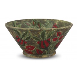 Bowl with floral pattern ;16;33;;; - ARTIST Günhan Bozkurt  $i