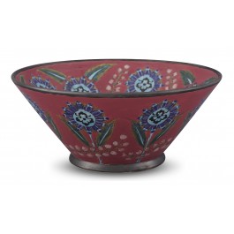 FLORAL Bowl with floral pattern ;18;40;;;