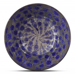 Bowl with floral pattern ;24;46;;; - ARTIST Günhan Bozkurt  $i