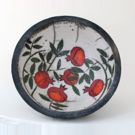 Bowl with pomegranates in contemporary style ;14;39 - BOWL  $i