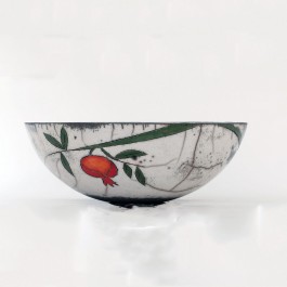 Bowl with pomegranates in contemporary style ;14;39 - BOWL  $i