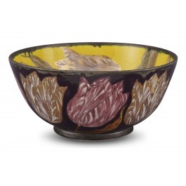 FLORAL Bowl with tulip pattern ;16;34;;;
