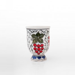 FLORAL Cup with vines and leaves ;10;8