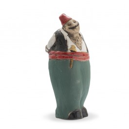 Fat tough guy figurine Figure;21,5;10;;; - RAKU  $i