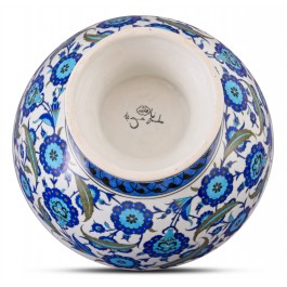 Footed bowl with floral pattern ;30;43;;; - FLORAL  $i