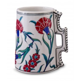 FLORAL Jug with carnation pattern ;16;14;;;