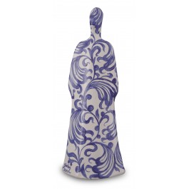 DECORATIVE ITEM & OBJECTS Lady figurine with floral pattern ;37;14;;;