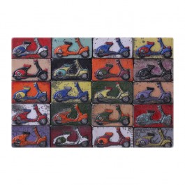 TILE & PANELS Panel with motorbikes ;42;62