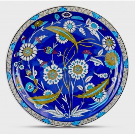 FLORAL Plate with floral pattern ;;30;;;