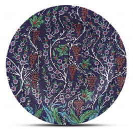 FLORAL Plate with floral pattern ;;40;;;