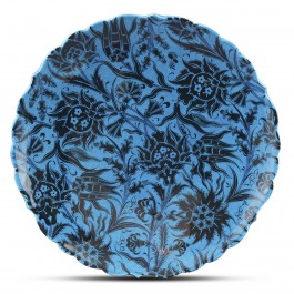 FLORAL Plate with floral pattern ;;43;;;