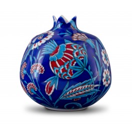 FLORAL Pomegranate with floral pattern ;21;18;;;