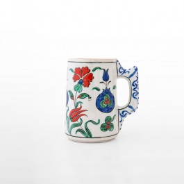 FLORAL Tankard tulips, carnation flowers and pomegranate ;12;9