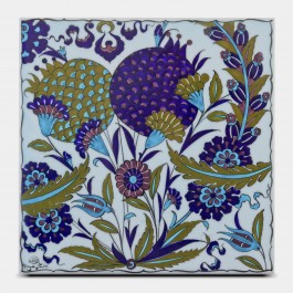 FLORAL Tile with floral pattern ;25;25;;;