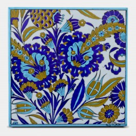 TILE & PANELS Tile with floral pattern ;25;25;;;