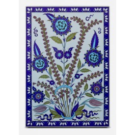 TILE & PANELS Tile with floral pattern ;47;33;;;