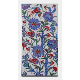 TILE & PANELS Tile with floral pattern ;50;25;;;