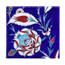 FLORAL Tile with hatais ;;25