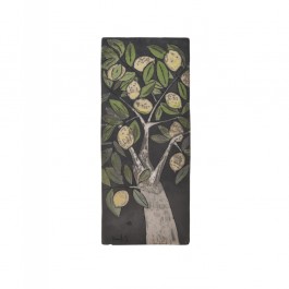 FLORAL Tile with lemon tree ;;