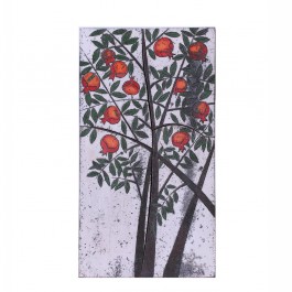TILE & PANELS Tile with pomegranate tree ;68;37
