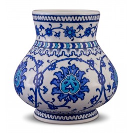 FLORAL Vase with floral pattern ;21;19;;;