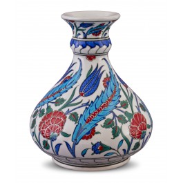 FLORAL Vase with floral pattern ;24;17;;;