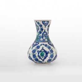 ARTIST Meliha Coşkun Vase with hatai pattern ;25;16