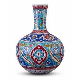 FLORAL Vase with Rumi pattern ;30;20;;;