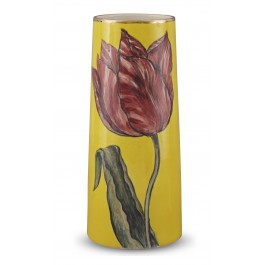 FLORAL Vase with tulip pattern ;30;13;;;