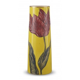 FLORAL Vase with tulip pattern ;40;14;;;